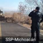 Policías son atacados con un dron por un Cartel en Aguililla Michoacán