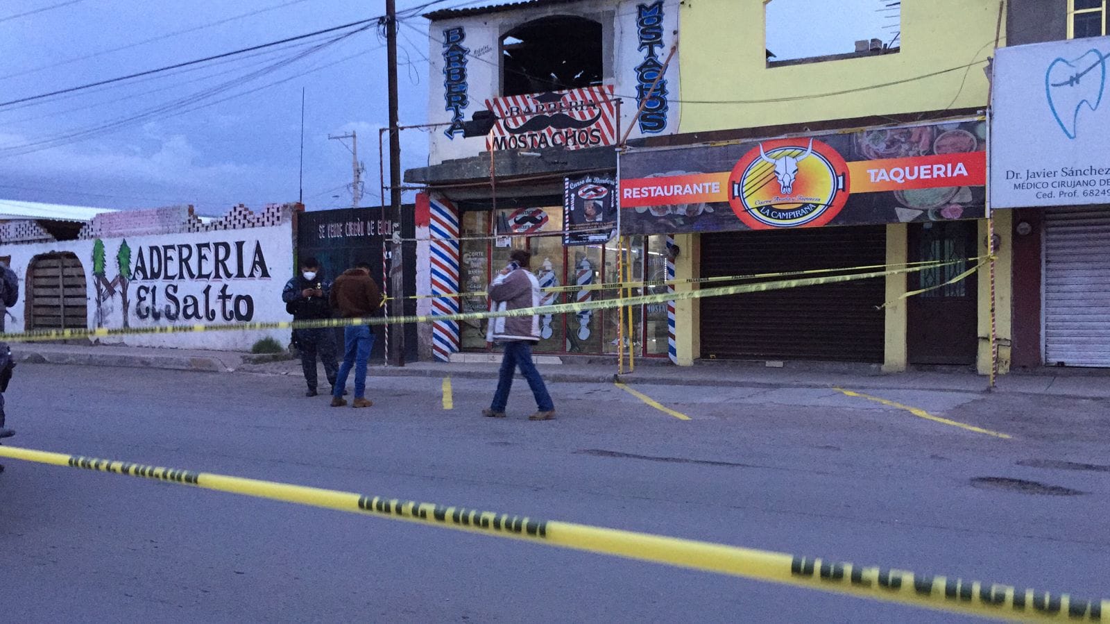 En menos de 10 minutos ejecutan a 6 personas en Guadalupe Zacatecas.