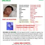 Activan Alerta Amber por robo de bebé en Hospital de Jalisco