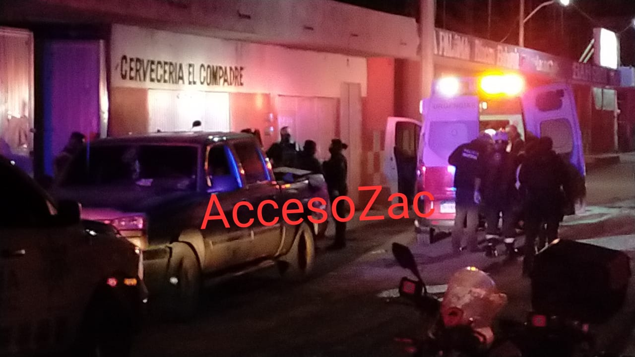 Hombres armados atacan bar en Guadalupe