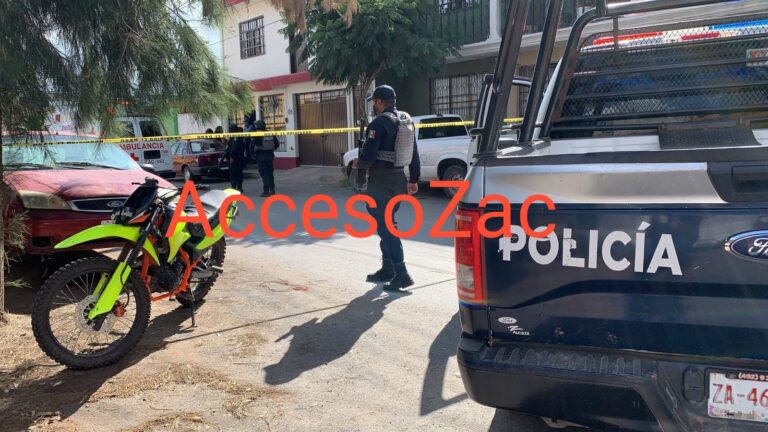 Matan a balazos a vendedor de Megacable en Guadalupe Zacatecas.