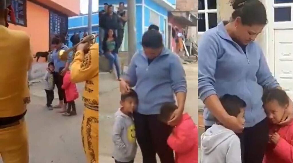 VIDEO: Niño paga con canicas y 5 pesos, serenata a su mamá