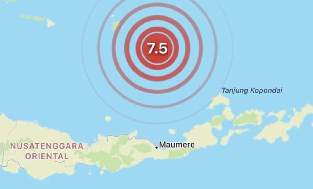 Terremoto de 7.6 sacude Indonesia; se activa alerta de tsunami