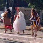 Novia en Oaxaca corre  entre los bloqueos para llegar a su boda