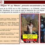 Detienen a secuestrador y homicida de un menor de Zacatecas