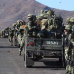 Ejército Mexicano tomó el control de la seguridad en Aguililla, Michoacán.