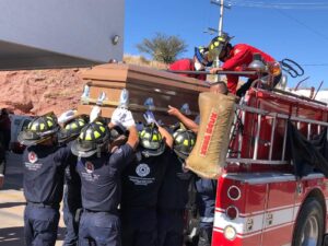 Lee más sobre el artículo Despiden al bombero fallecido Ricardo Martínez M.