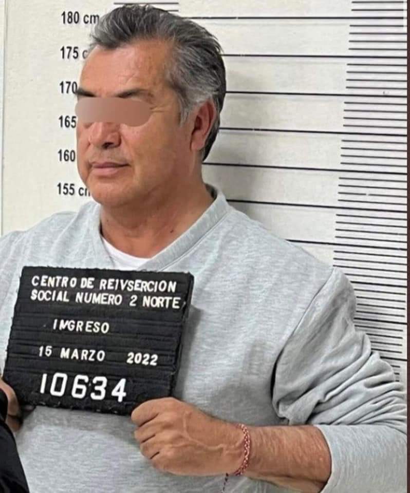 El exgobernador de Nuevo León, Jaime Rodríguez “El Bronco”, ya se encuentra Penal 2 de Apodaca.