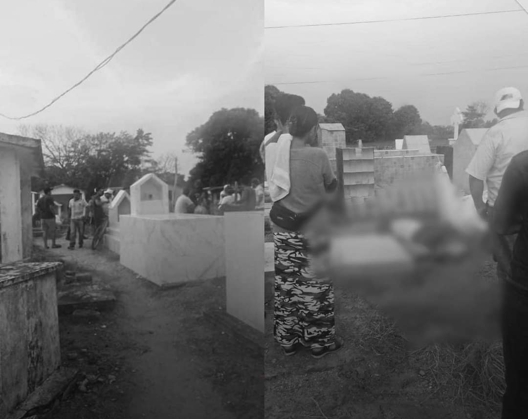 Hombre fallece frente a la tumba de su hija, quien murió hace meses
