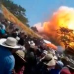 Video: Explosión por  pirotecnia en Hidalgo deja 15 heridos