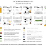 Calendario escolar 2022 – 2023 para educación básica