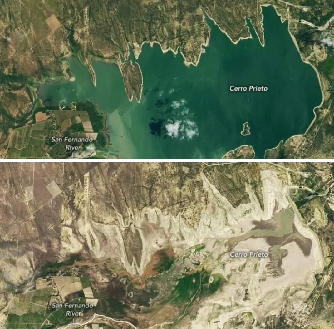 Preocupante, NASA revela GRAVEDAD de la sequía en Nuevo León