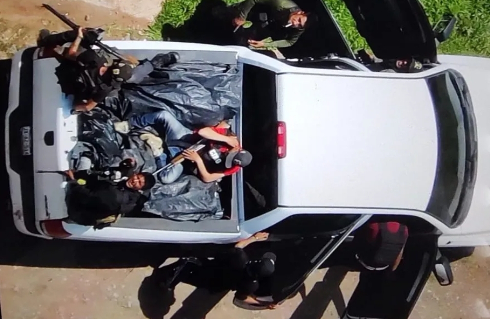 Con dron, captan a sicarios en Apulco, Zacatecas