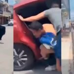 Video: Joven se arroja de auto en movimiento en Edomex para escapar de intento de secuestro