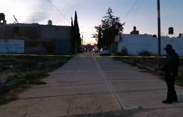 Asesinan a un hombre en la Colonia jardines del Sol en el municipio de Zacatecas.