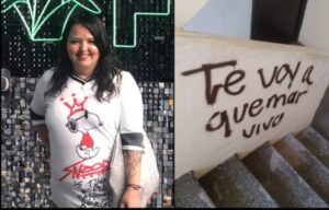 Lee más sobre el artículo Fiscalía Jalisco determina que Luz Raquel escribió mensajes de amenaza en su edificio