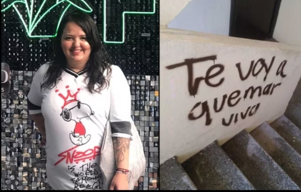 Fiscalía Jalisco determina que Luz Raquel escribió mensajes de amenaza en su edificio