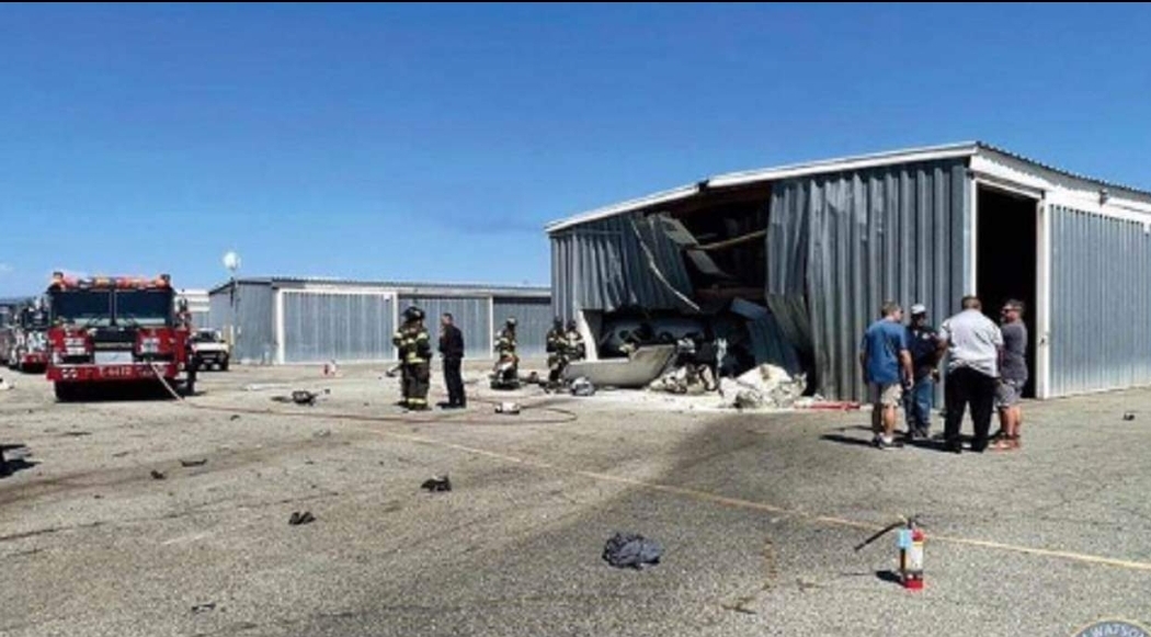 Dos Avionetas chocan al aterrizar en aeropuerto de California, hay varios muertos