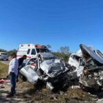 Mueren 5 adultos y niña, en fatal accidente en carretera de Tamaulipas