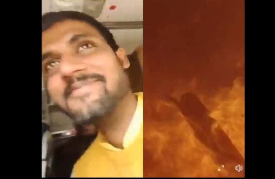 Pasajero graba momento exacto en que se estrella avión en Nepal; hay 68 muertos (Video)
