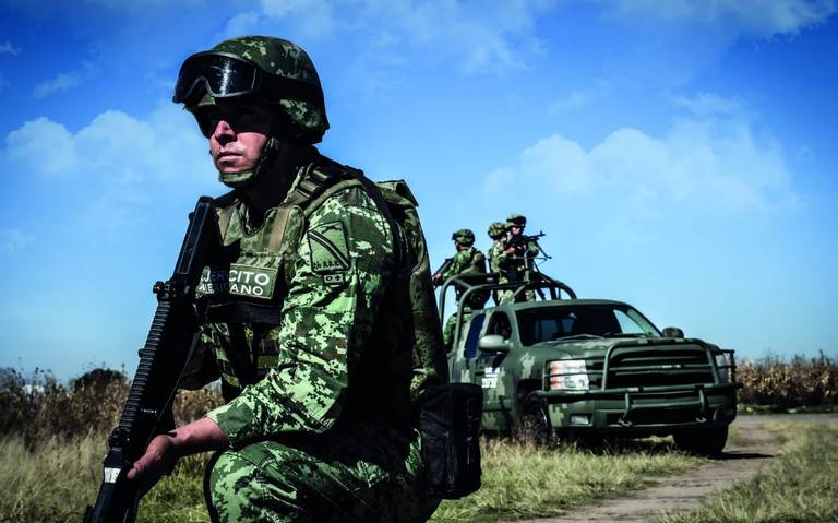 Nueve civiles armados fueron abatidos por elementos del ejército mexicano en la Dulce Grande.