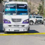 Conductor de camión de transporte público es asesinado a balazos en Guadalupe.