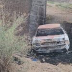Encuentran dos cuerpos calcinados en un vehículo en Calera