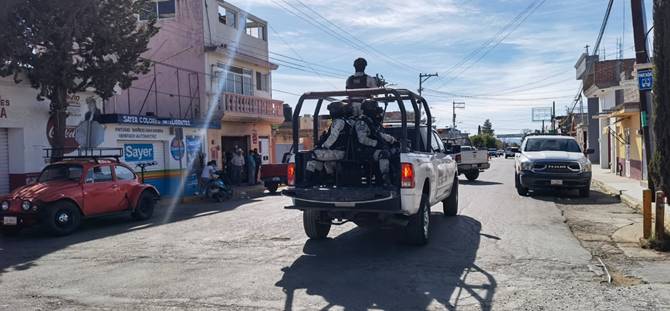 Civiles armados atacan a policías de Morelos Zacatecas el saldo un elemento sin vida otro más herido.