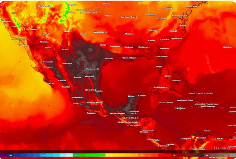 Así se vivirá la ola de calor en todo México