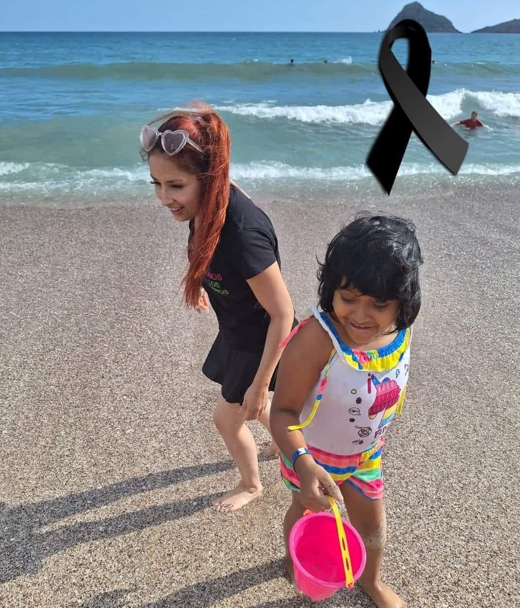 Luisa quien padecía cancer, pudo conocer el mar antes de fallecer