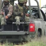 Enfrentamiento entre militares y presuntos delincuentes en Tepetongo