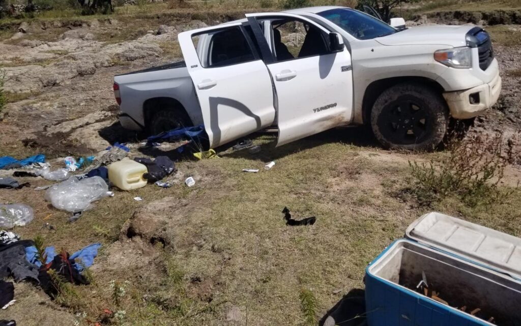 Fuerzas de seguridad de Zacatecas aseguraron armamento y droga tras repeler agresión en Apulco