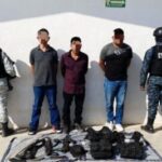Tres hombres armados detenidos en Fresnillo