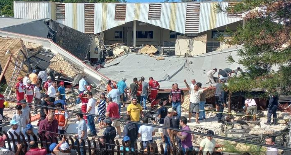Tragedia en Ciudad Madero: La Iglesia de la Santa Cruz se Desploma en Plena Misa Dominical