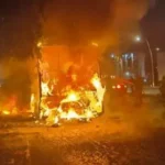 Incendio en autobús de pasajeros en Guadalupe deja pérdidas millonarias