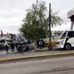Dos hombres asesinados a balazos en un camión de transporte público en Fresnillo
