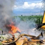 Tragedia en Morelos: Helicóptero de la CFE se cae e incendia, dejando tres muertos