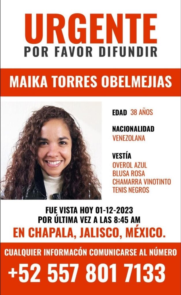 Encuentran cuerpo sin vida que podría corresponder a Maika Torres, ferviente admiradora de Lucero, desaparecida en Jalisco