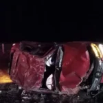 Familia sufre accidente en carretera de Zacatecas; 4 heridos