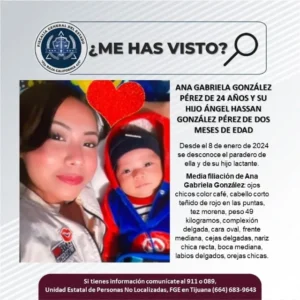 Lee más sobre el artículo Familiares y autoridades buscan a Ana y su bebé desaparecidos