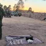 Destruyen arsenal con drones explosivos en Villanueva, Zacatecas.