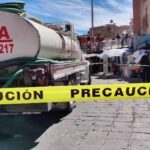 Muere trabajador de pipa de agua en la zona centro: tragedia en pleno trabajo