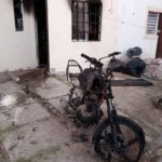 Explosión de una motocicleta provoca incendio en una casa en Guadalupe, Zacatecas