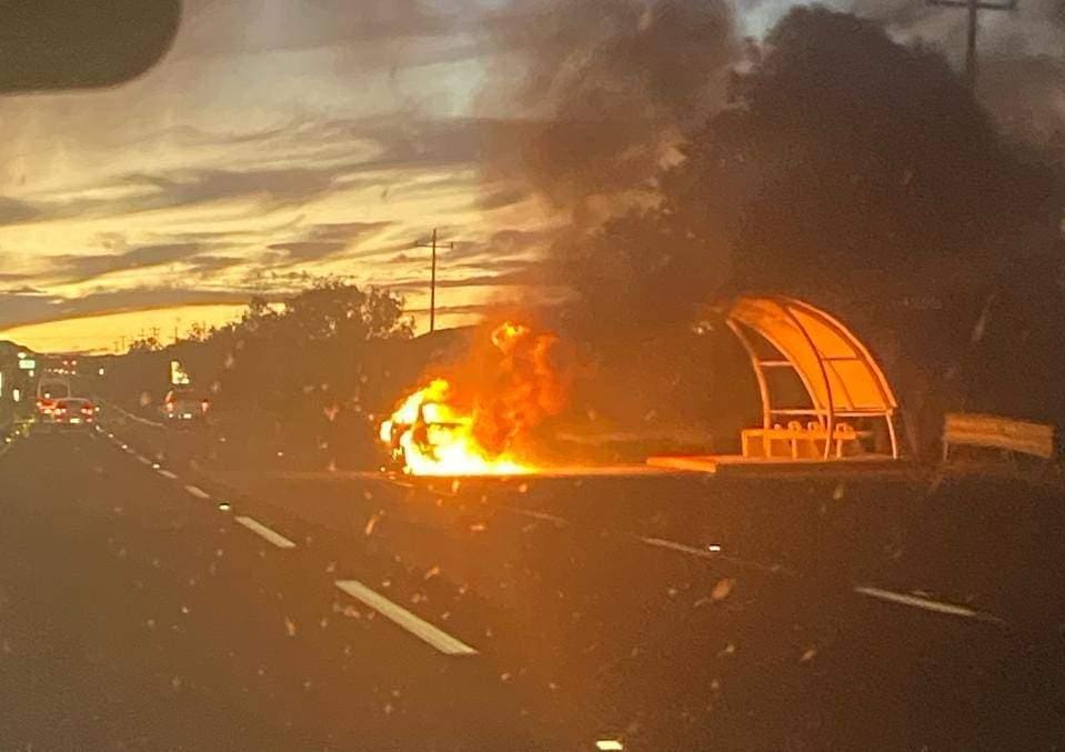 Carretera Federal 49: Terror en Zacatecas por vehículos incendiados.