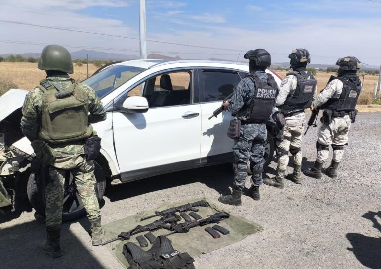 Operativos de Alto Impacto: Decomisan Arsenal en Zacatecas